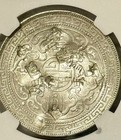 1900-b Great Britain Trade Dollar Ngc Chopmarked Bombay Mint Silver T 1 Coin