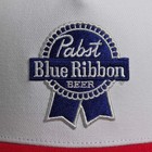 Pabst Blue Ribbon Beer Pbr Patch Trucker Premium Adjustable Snapback Cap Hat New