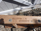 Bell Systems 3 5 Ft Wooden Step Ladder 41  High X 16  At Base X 13  At Top Shelf
