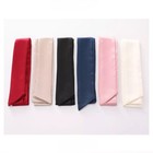 Lady Satin Sash Bridal Waist Belt Ribbon Long For Wedding Dress Black Casual