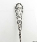 Niagara Falls Souvenir Spoon - Sterling Silver Vintage Indian Travel Collectible