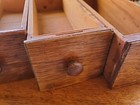 Antique Singer Treadle Sewing Drawers - Set Of 3 - Excellent Original Condition