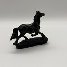 Handcrafted Horse Figurine Made From Coal By Kentucky Artisans Rustic Primitive 