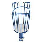 Best Garden Fruit Harvest Picker Metal Tong Padded Basket Red