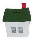 Vintage Home Savings Of America Coin Bank Anthropomorphic House 1980s
