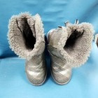 Ugg Australia 1004791 Bailey Bow Bling Gray Metallic Pull On Boots Women s Sz 7