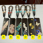 Wood Pick Organizer Board For Guzheng And Pipa                      