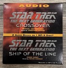 Star Trek Audio Books Next Generation Crossover   Ship Of The Line Mp-3 Cd Mint 
