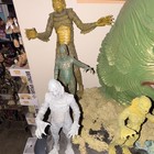 Creature From The Black Lagoon Figure Lot W  Display Mask 