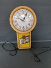 Vtg Miller High Life Beer Light Up Wall Clock Bar Pub Advert Works    1988