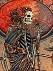 Grateful Dead Bertha Poster Luke Martin 1st Edition 18x36  And Company Co Garcia