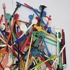 Huge Lot Vintage Cocktail Swizzle Sticks Cruise Hotels Airlines Casino Aprx 500