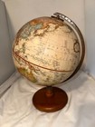 Vintage 1985 Replogle World Classic Series 9  Diameter Raised Relief Map Globe