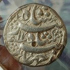  nj3  India Mughal Empire jahangir Silver Rupee Full Mint Visible Kandahar Mint 