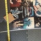 U2 Poster Rare Achtung 1991 Collage 32 Photos 45x22 Bono Edge