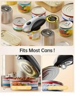 Usb Rechargeable Electric Can Opener   One   touch Automatic Smooth Edge Opener  
