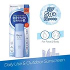2 Pcs Biore Uv Perfect Face Milk Sunscreen Spf50  Sweat   Water Resistant Bo fa