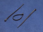 100 X Pcs Black 12  Tie Cord Strap 300mm Network Nylon Plastic Cable Wire Zip 