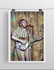 Beach Boys Carl Wilson 12x18in Poster  Carl Wilson Tribute Print Free Ship Us