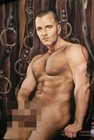 Hand Painted Oil Painting Original Art Portrait Male Men On Canvas 24   x36 