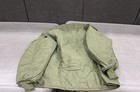 Genuine Us Military Aircrew Cold Weather Army Green Jacket Liner  Size Med-short