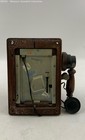 Western Electric Replica Wooden Rotary Dial Wall Telephone