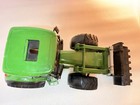 John Deere Farm Tractor With Front Loader Green Agriculture Theme