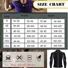 Men Sweat Neoprene Weight Loss Sauna Suit Workout Shirt Body Shaper Gym Fitness