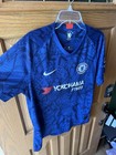 Chelsea Fc 2019 20 Nike Vapor Home Soccer Jersey Football Shirt Sz L