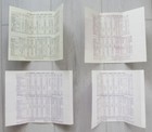 Lot Of 6 Vintage Public Service New Jersey Psnj Express Bus Timetables Phila  Nj