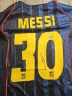 Lionel Messi Signed Autographed Barcelona Jersey Beckett Bas Certified Coa