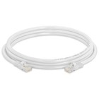 7ft Cat5e Ethernet Patch Cord White Cat 5e Internet Cable Rj45 Lan Router Cord