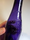 Antique Amethyst Purple Blob Top Blobtop Bottle  A Perkman Boston Massachusetts