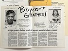 Cesar Chavez And Delores Huerta  Signed 1989 Testimonial Dinner Program   Extras