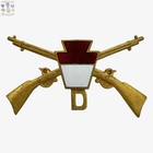 Spanish American War Pennsylvania Infantry Company    d    Cap Badge