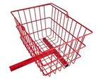 Large Rear Basket For Mobility Scooters - Red