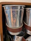 Vintage Trav-l-bar By Everwear Co   Complete Travel Bar Suitcase Cocktail Set