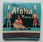 Feature Matchbook Full Book The Aloha Room Portland  Or