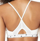 Adidas Women s Powerreact Training Light Support Sports Bra White Size Mac