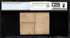 Georgia Colonial Note Fr ga-69 1776  1 4 Pcgs 25