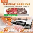 Vacuum Sealer Machine Food Preservation Storage Saver 90kpa W  Seal Bag