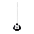 Pro-force Toilet Plunger With Plastic Handle And Stand