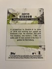 Carter Kieboom 2019 Topps Fire Rookie Card  16 Washington Nationals Rc