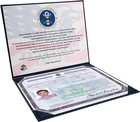 Us Citizenship Certificate Holder Naturalization Certificate Cover With Logol