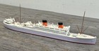 Vintage Albatros 1 1250 Carnarvon Castle Metal Waterline Model Ocean Liner Ship