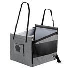 Dog Car Booster Seat For Medium Large Dog Foldable Dog Car Seat Travel Carrier