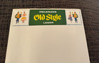 Vintage Heileman s Old Style Beer Paper Menu Insert Sheet Heileman Lacrosse Wi