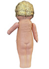 Vintage Made In Occupied Japan Celluloid Doll Gold Color Hair 3 