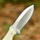Handmade D2 Steel Fixed Blade Hunting Camping Knife With Leather Sheath