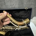Buescher Alto Saxophone And Case S-33 Aristocrat  Beat  Rusted  Needs Work